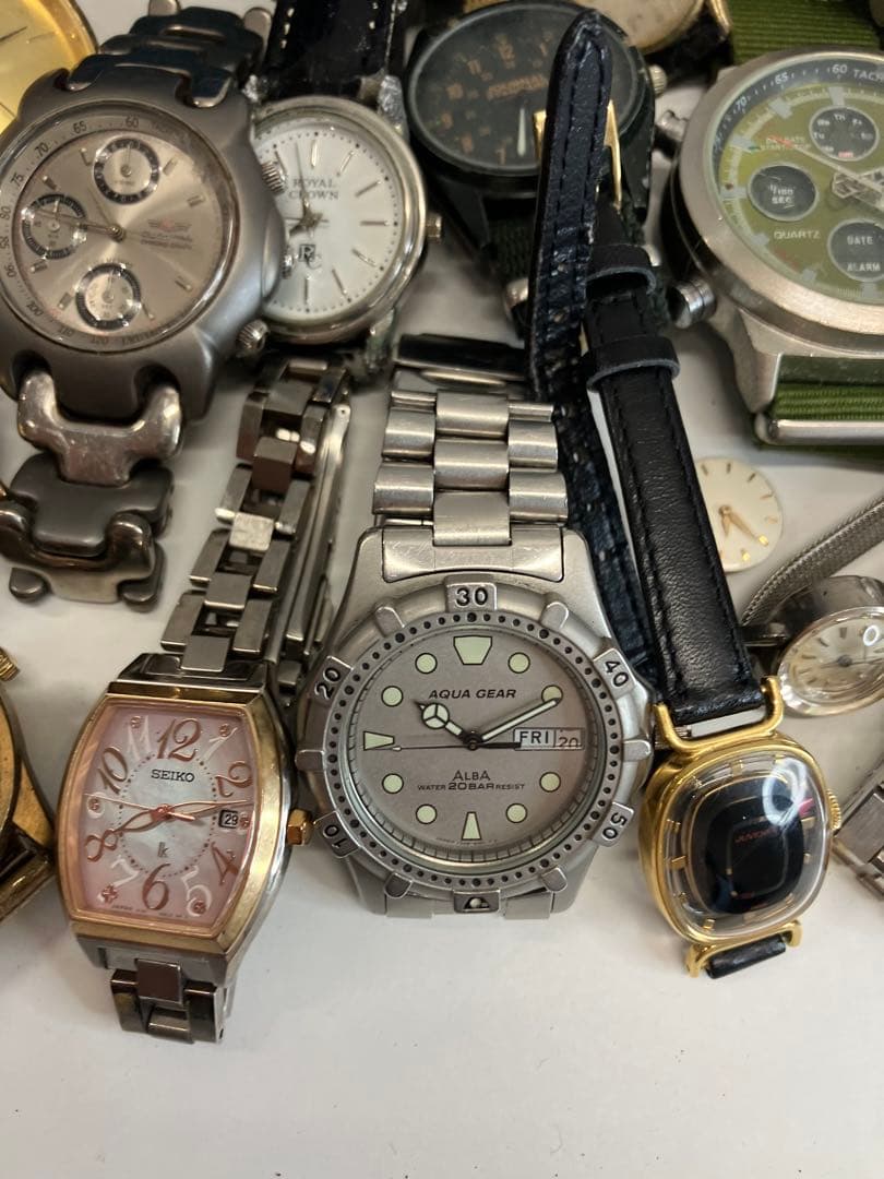 ブローバ　セイコー　クラウン　SEIKO5 懐中時計　ジャンク　【まとめ⑥】