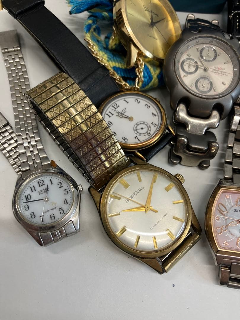 ブローバ　セイコー　クラウン　SEIKO5 懐中時計　ジャンク　【まとめ⑥】