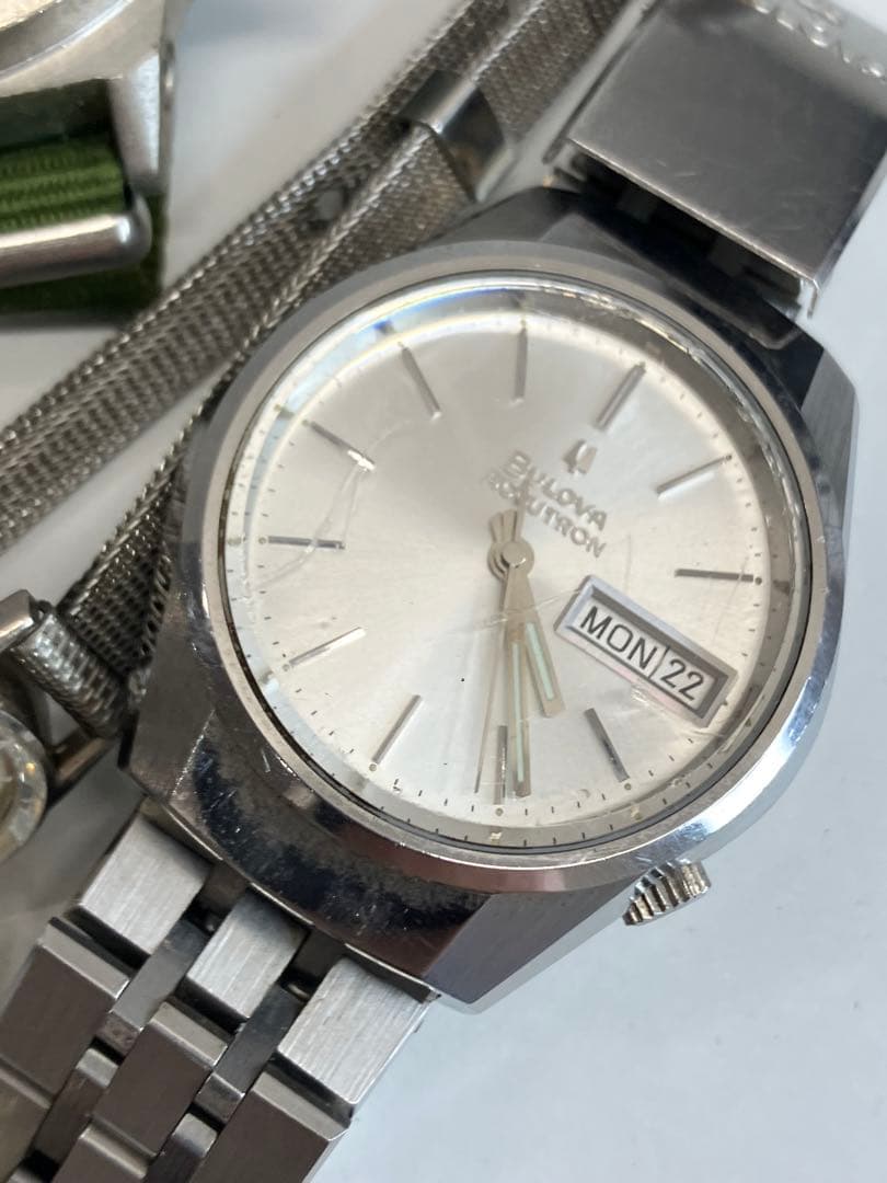 ブローバ　セイコー　クラウン　SEIKO5 懐中時計　ジャンク　【まとめ⑥】