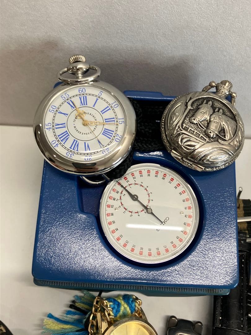 ブローバ　セイコー　クラウン　SEIKO5 懐中時計　ジャンク　【まとめ⑥】