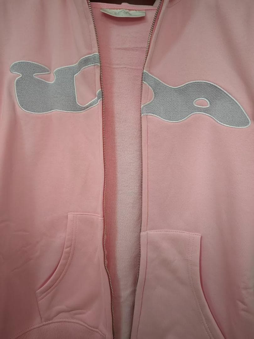ida sply ジップパーカー ピンク サイズM