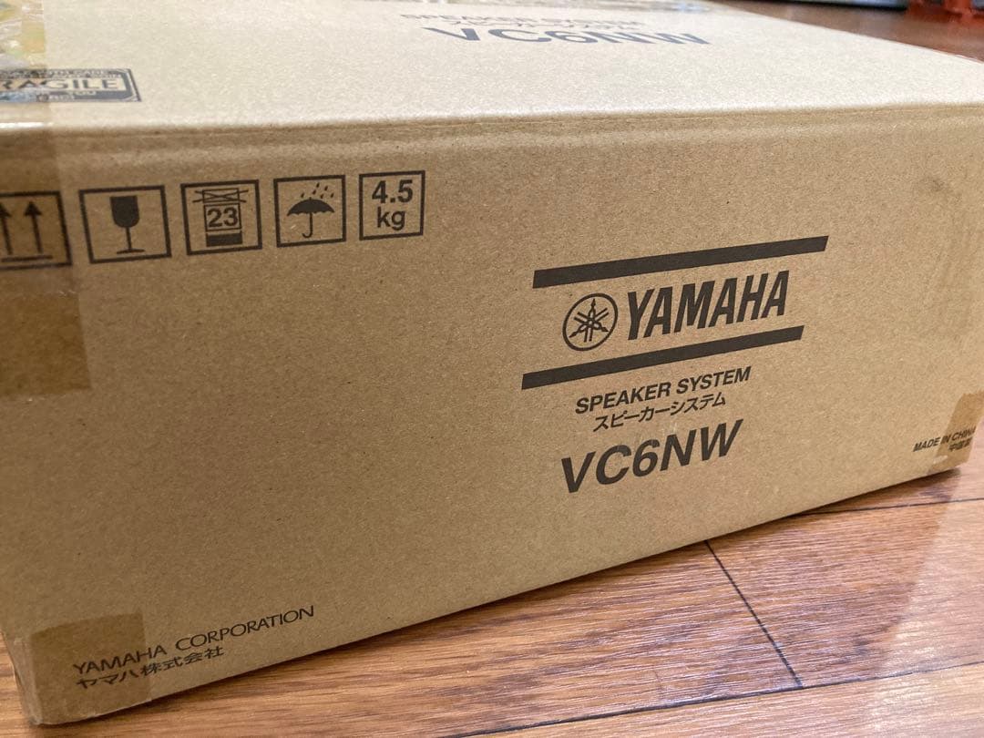 YAMAHA (ヤマハ) シーリングスピーカー天井埋込型 VC6NW ホワイト