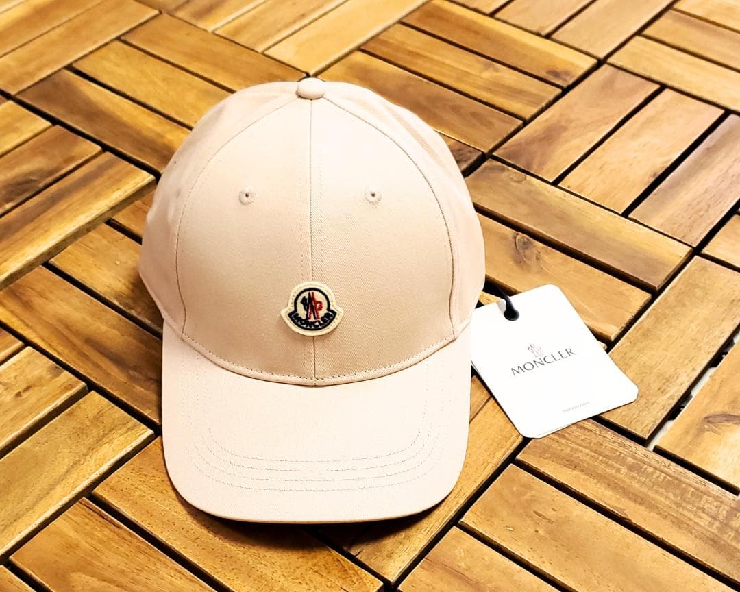 ペコ★新品 タグ付 モンクレールキッズ レディースOK キャップ Lサイズ