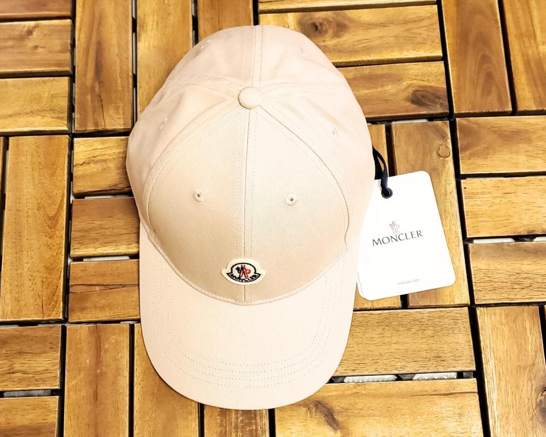 ペコ★新品 タグ付 モンクレールキッズ レディースOK キャップ Lサイズ