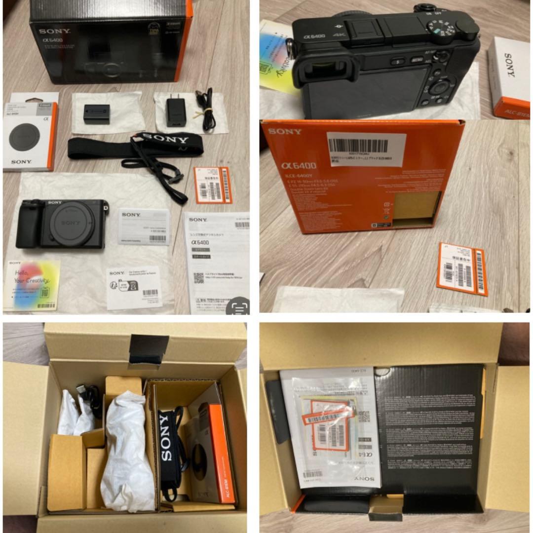 SONY(ソニー) ミラーレス一眼カメラ α6400ボディILCE-6400 B