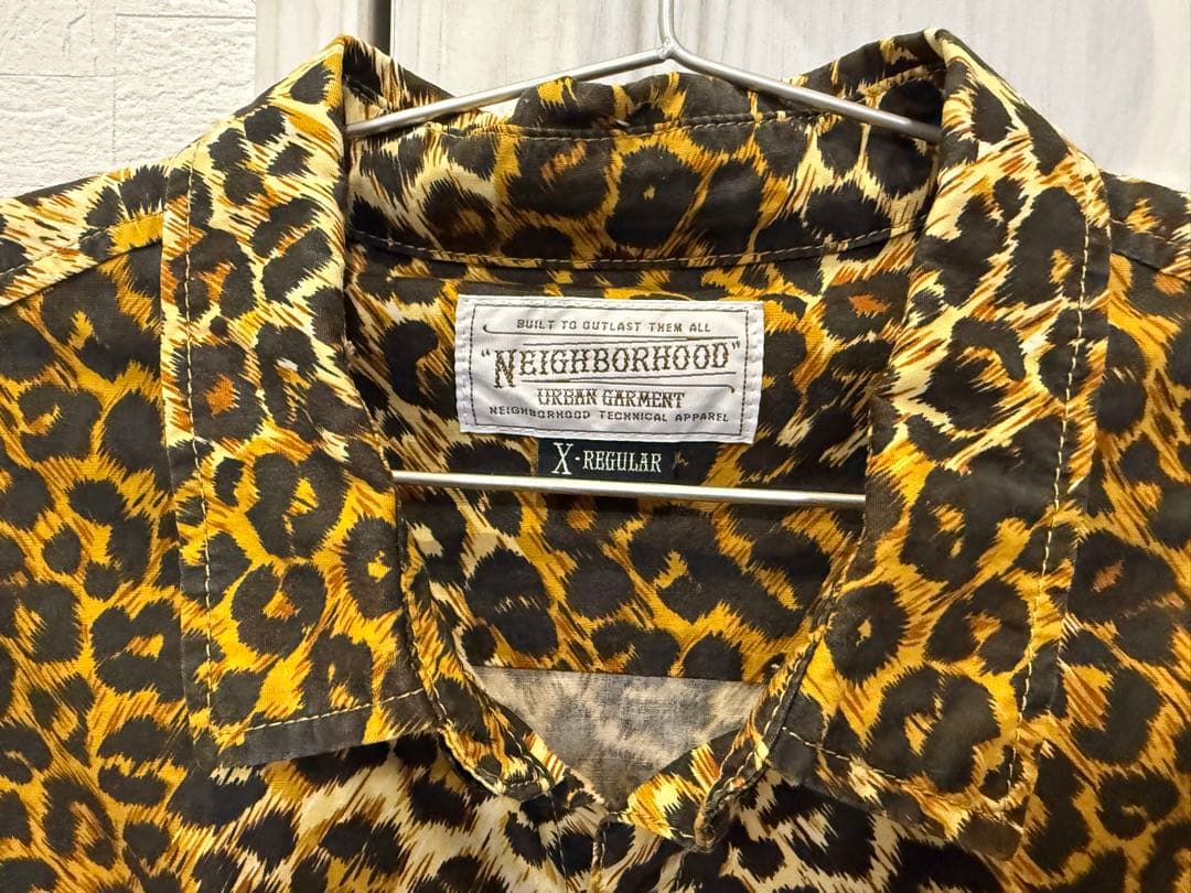 NEIGHBORHOOD Leopard 長袖シャツ XLサイズ