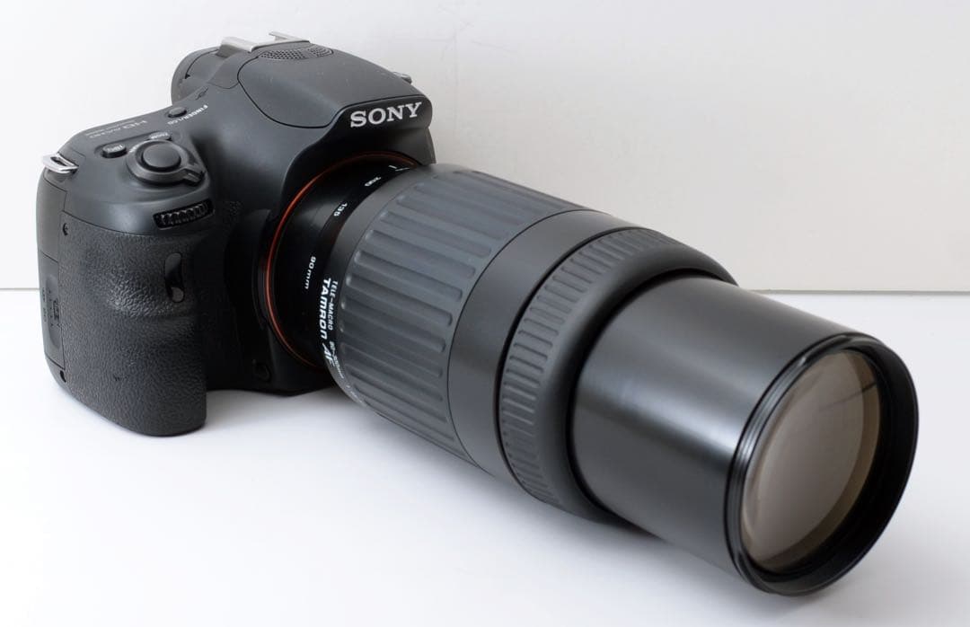 S数約2620回！SONY α58★トリプルレンズ★転送★カメラバック付き