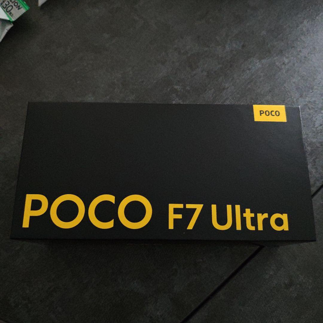 POCO F7 Ultra 512GBスマートフォン本体 イエロー