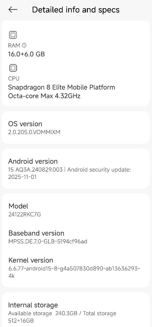 POCO F7 Ultra 512GBスマートフォン本体 イエロー
