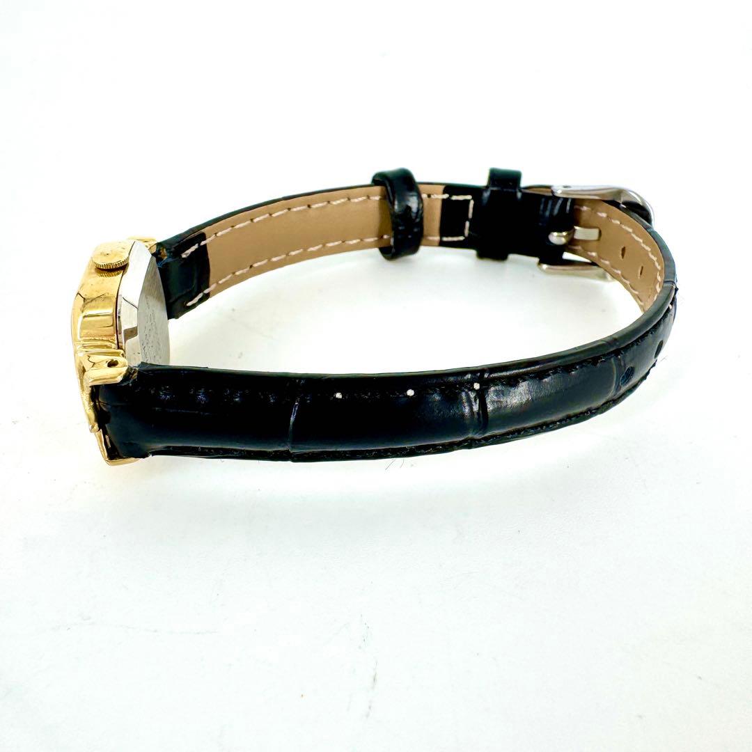 【希少/新品電池】SEIKO スクエア ゴールド レディース腕時計