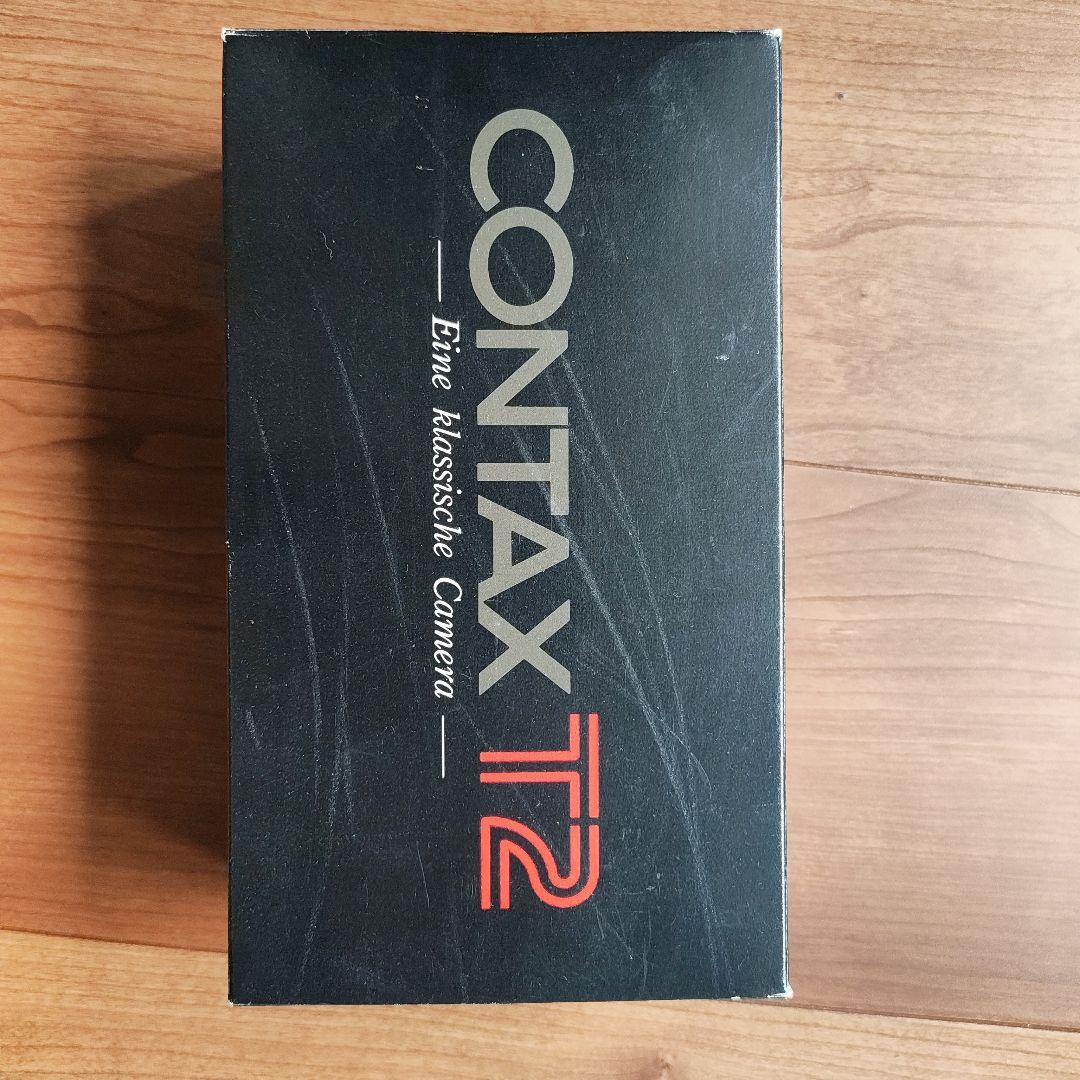 CONTAX T2 箱のみ　マニュアル　本体なし　コンタックス