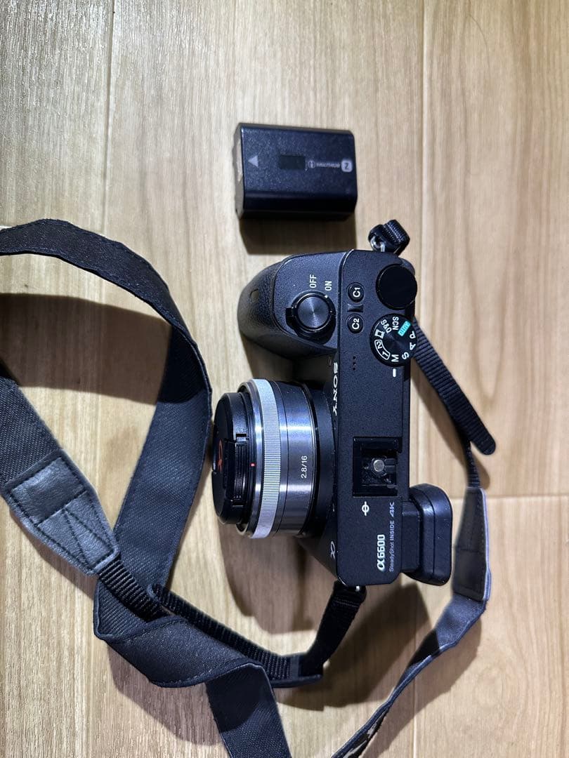 SONY α6600 コンパクトデジタルカメラ バッテリー付き
