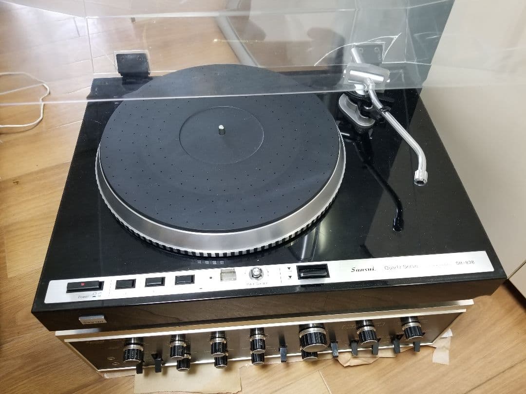 Sansui AU-9500アンプ &Sansui SR-818ターンテーブル