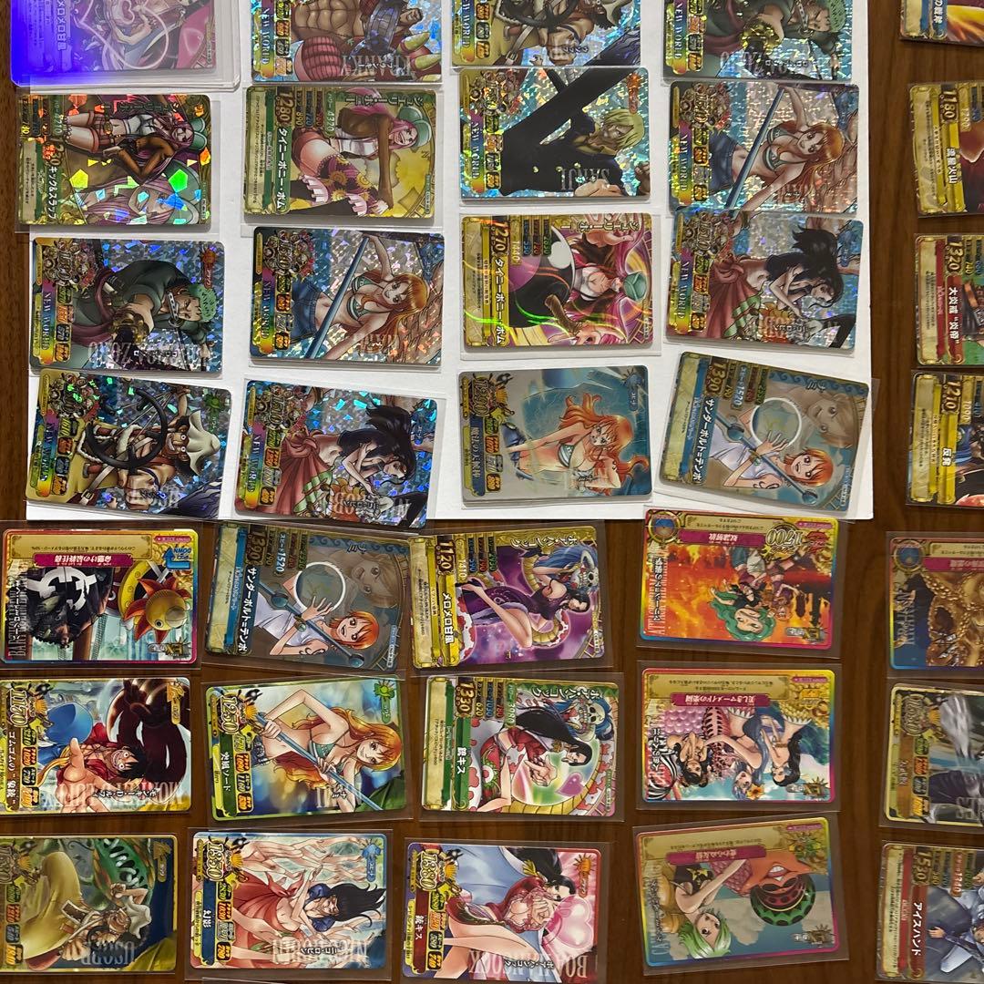 ワンピーベリーマッチ 麦わらの一味カードまとめ売り バラ購入可能　113枚！