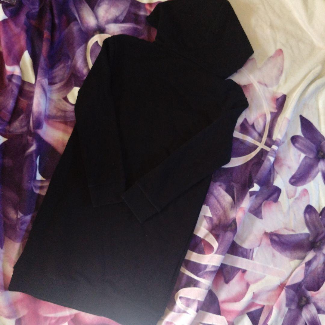 GUCCI 黒 フード付きワンピース