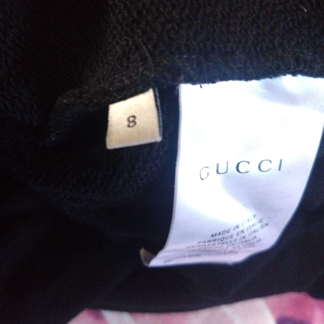 GUCCI 黒 フード付きワンピース