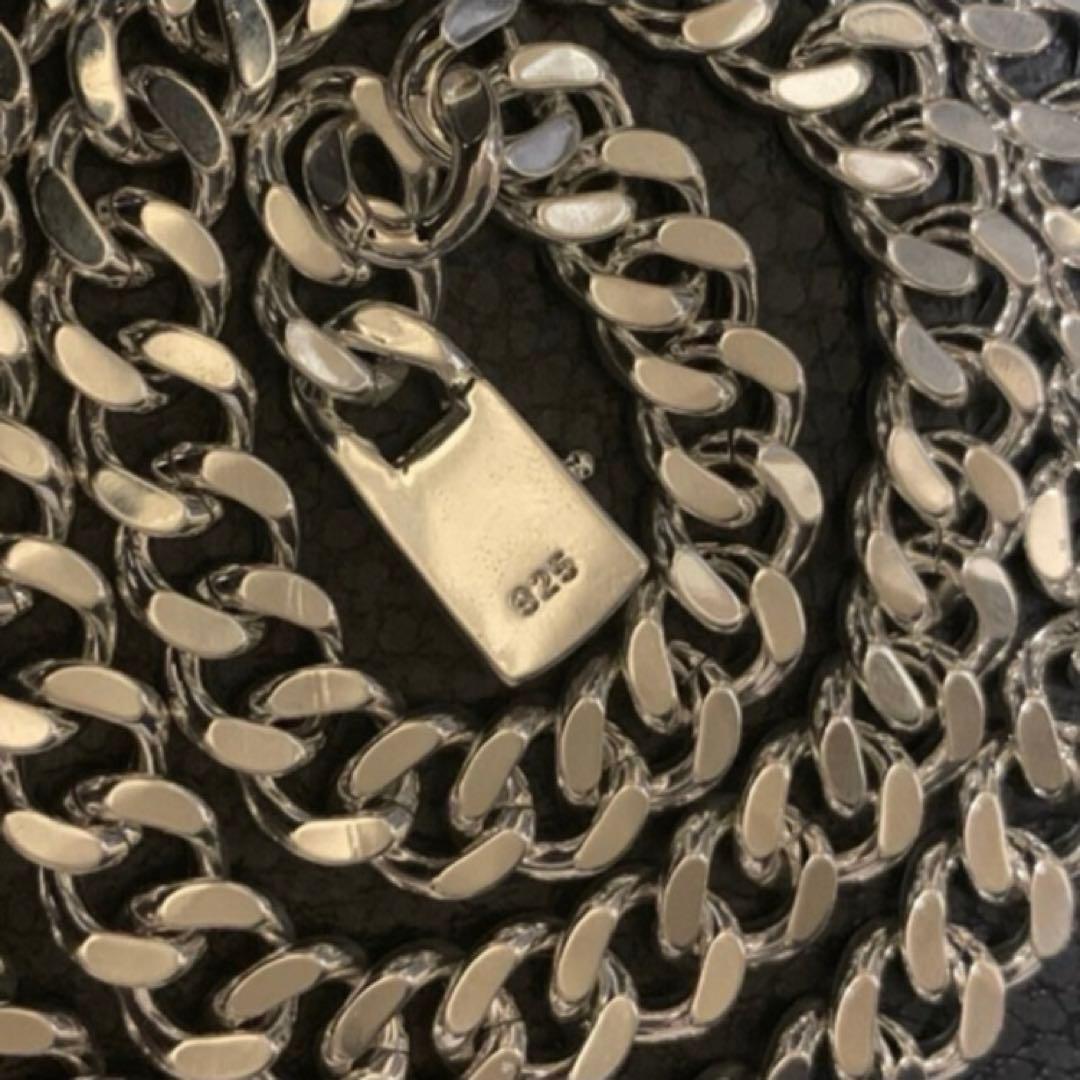 新品　シルバー925 喜平ネックレス