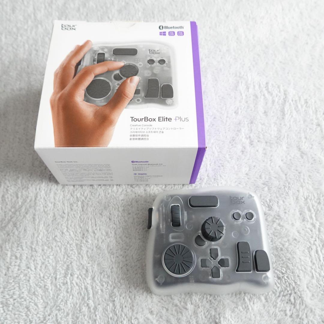 TourBox Elite Plus Bluetooth 左手デバイス