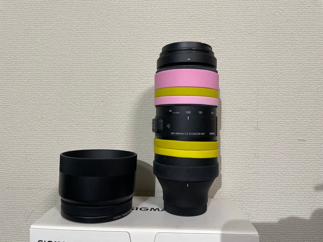 極美品　シグマ100-400mm F5-6.3 DG DN OS SONY E