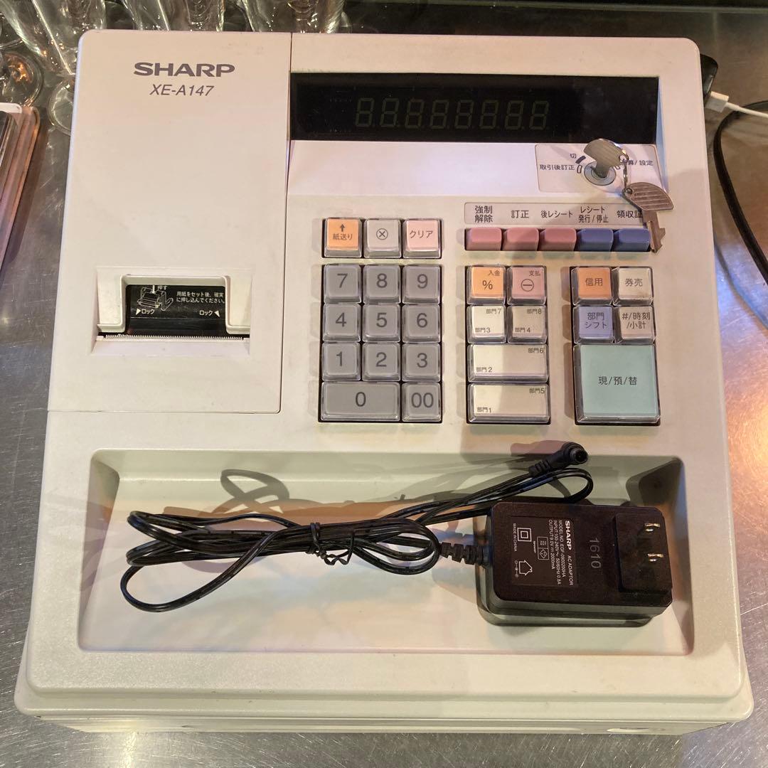 SHARP XE-A147 電子レジスタ
