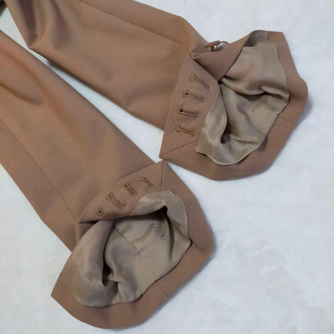 美品　Theory　現行タグ　サイズ0　キャメルカラー　パンツスーツ