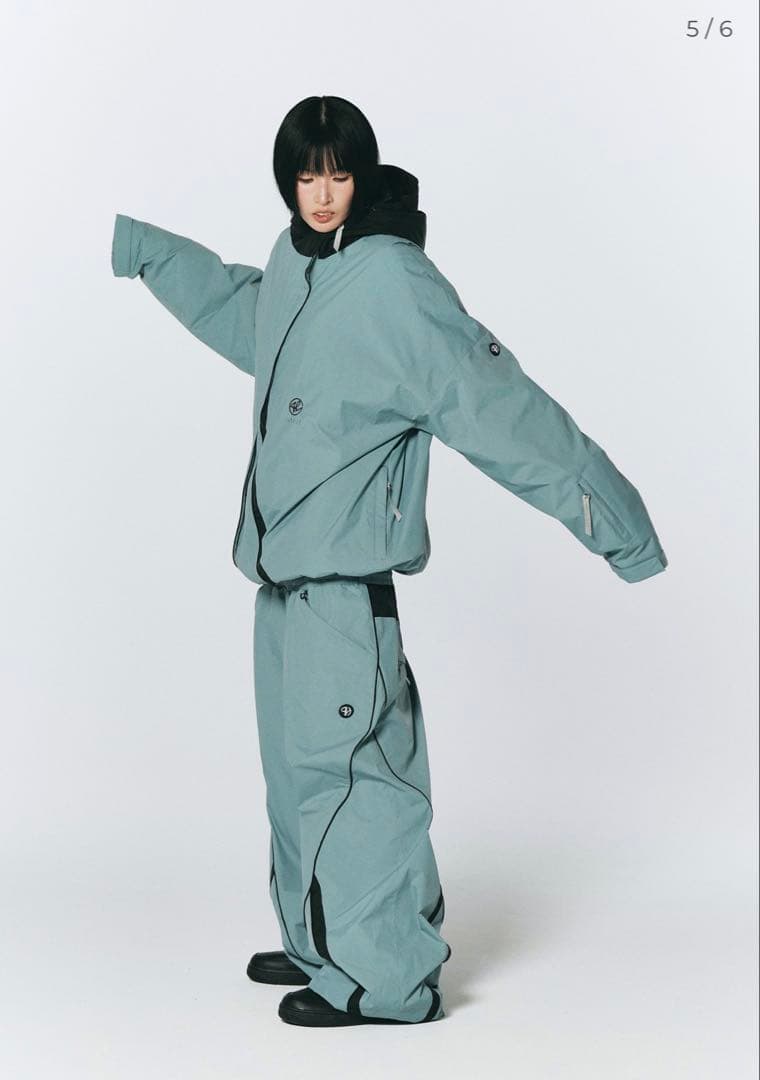 最終価格　GAFH 韓国　スノボ　ジャケット　パンツ　上下セット　1回のみ使用