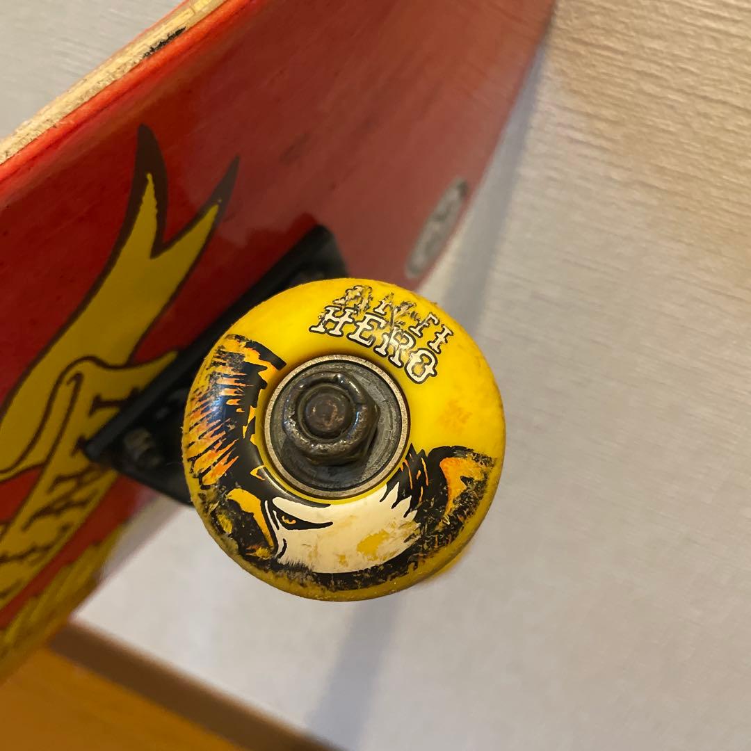 子供用　アンチヒーロー　スケートボード　コンプリート　7.3 ミニ