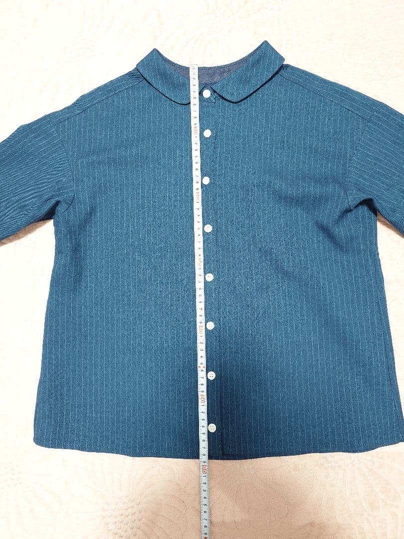 Marmot×四角友里コラボ ウィメンズシャツ＆ロングスカートトゥルーブルー