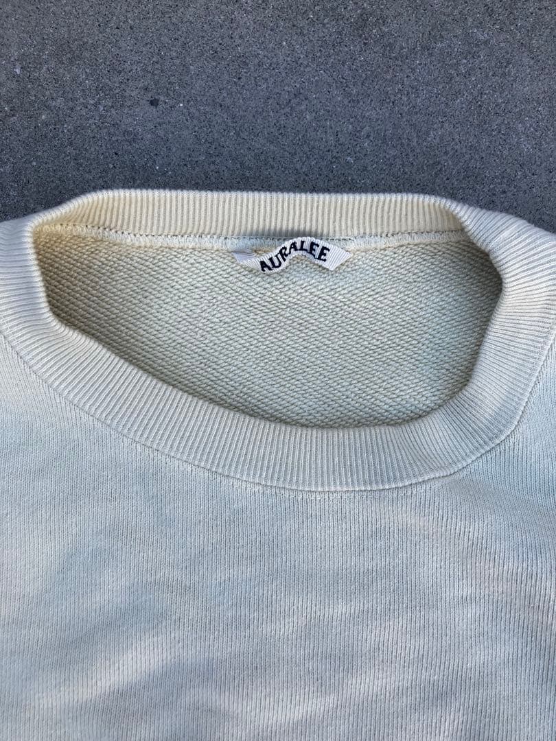 Auralee SWEAT HEAVY BD SWEAT P/O サイズ3