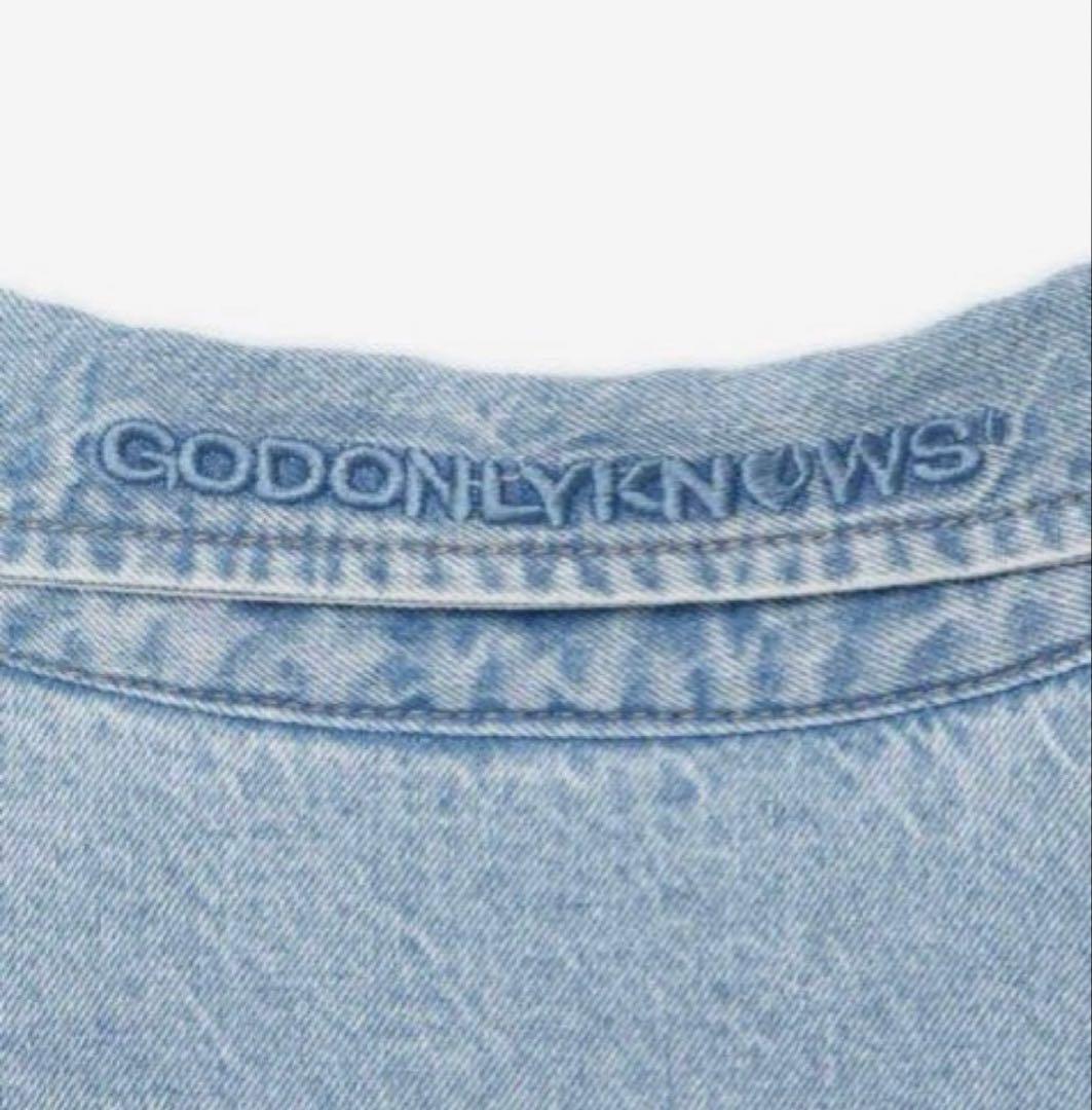 本日限定価格　岩田剛典　GOD ONLY KNOWS デニムシャツ