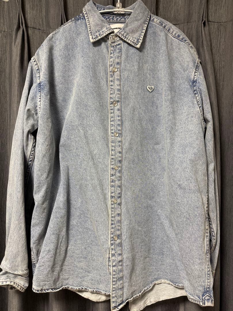 本日限定価格　岩田剛典　GOD ONLY KNOWS デニムシャツ