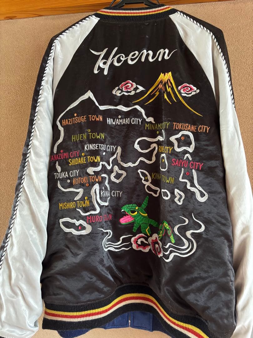 ポケモン　スカジャン　レックウザ pokemon time