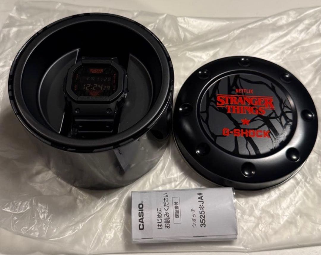 新品 G-SHOCK DW-5600STT-1JR ストレンジャーシングス