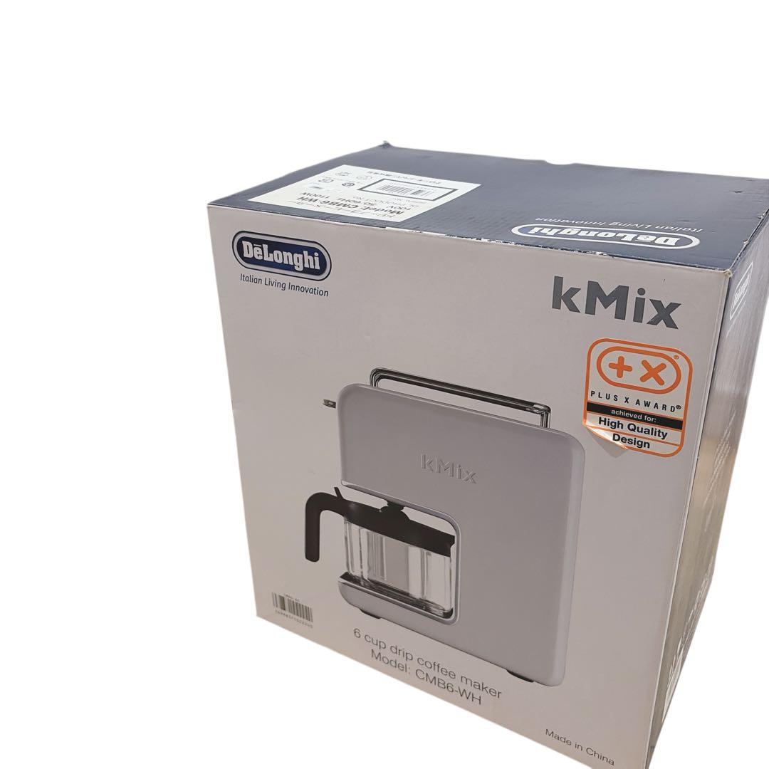 【未使用】 DeLonghi デロンギ コーヒーメーカー CMB6-WH