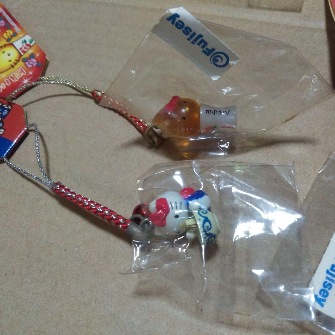 ハローキティ　根付　ストラップ　キーホルダー　11個