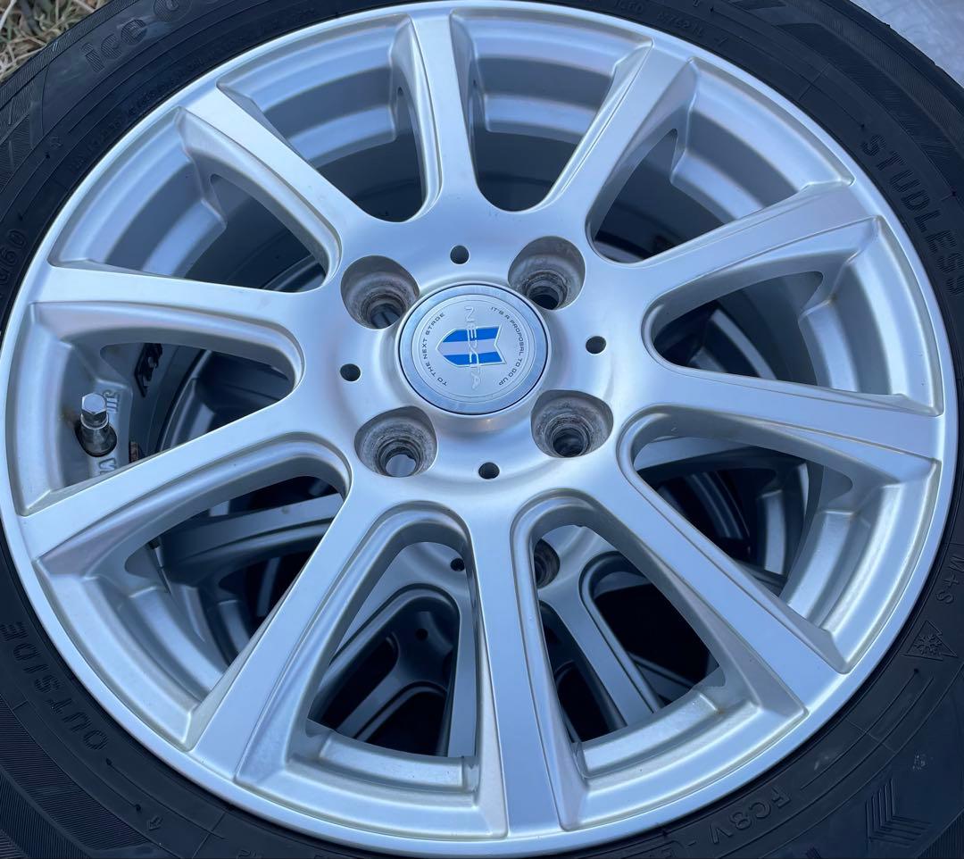 155/65R14 スタッドレスタイヤ ホイールセット