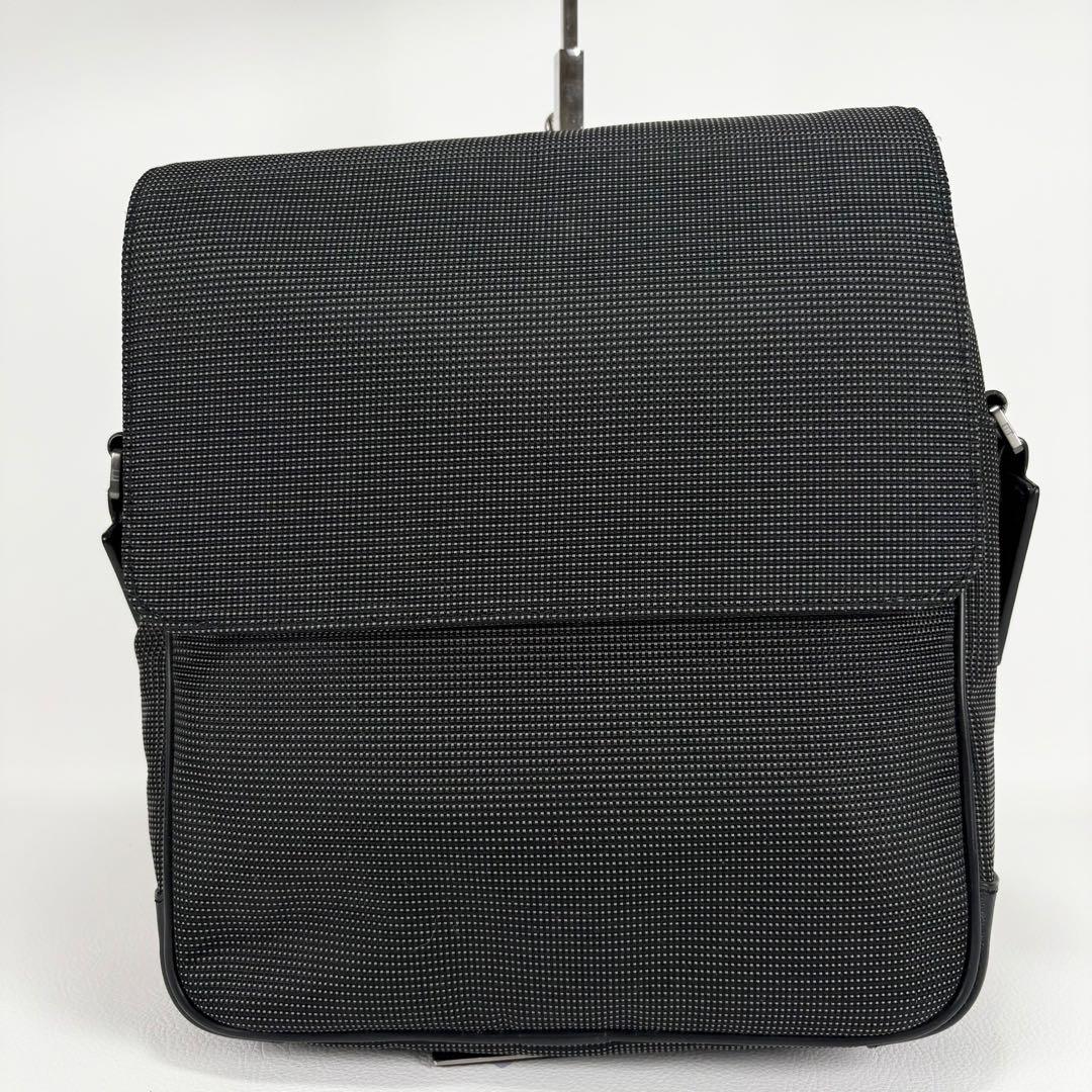 美品⭐️ダンヒル アボリティーズ メッセンジャーバッグ キャンバス グレー系