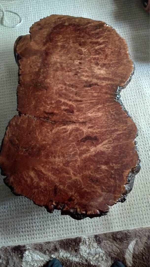 た*ん様 高級唐木 花梨 一枚板 総無垢 座卓 座敷 机