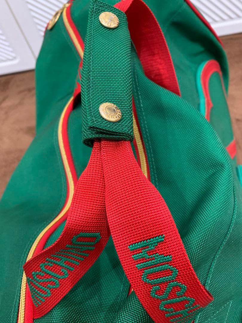 Moschino モスキーノ ボストンバッグ ヴィンテージ 大容量