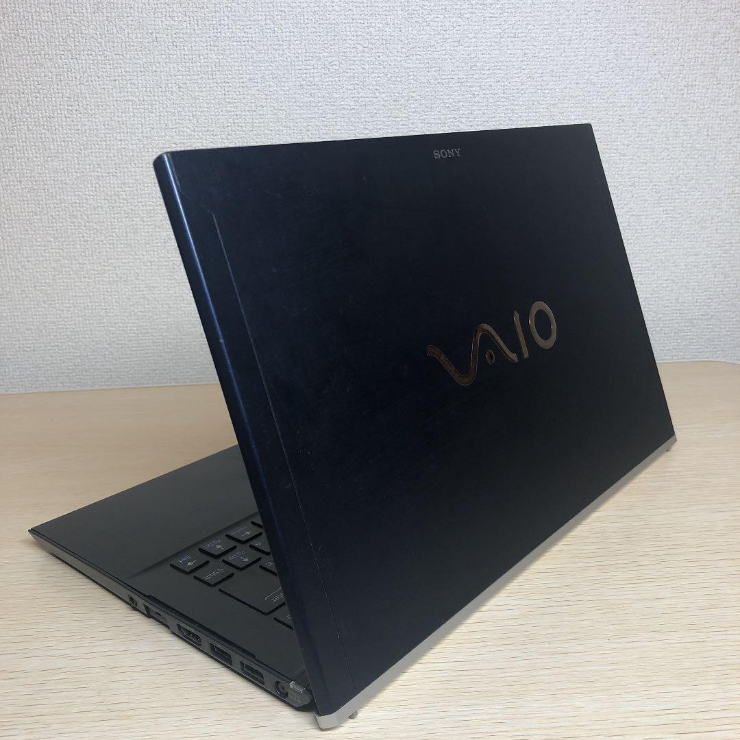 超薄型VAIO Corei7メモリ8GB SSD2台Win11ゲーミング動画編集