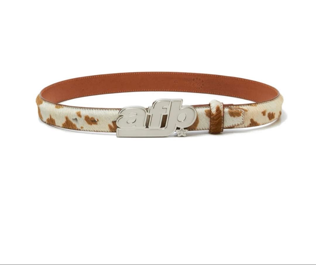 小物 LOGO BUCKLE BELT afb