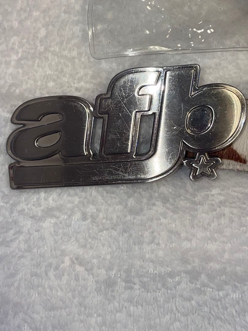 小物 LOGO BUCKLE BELT afb