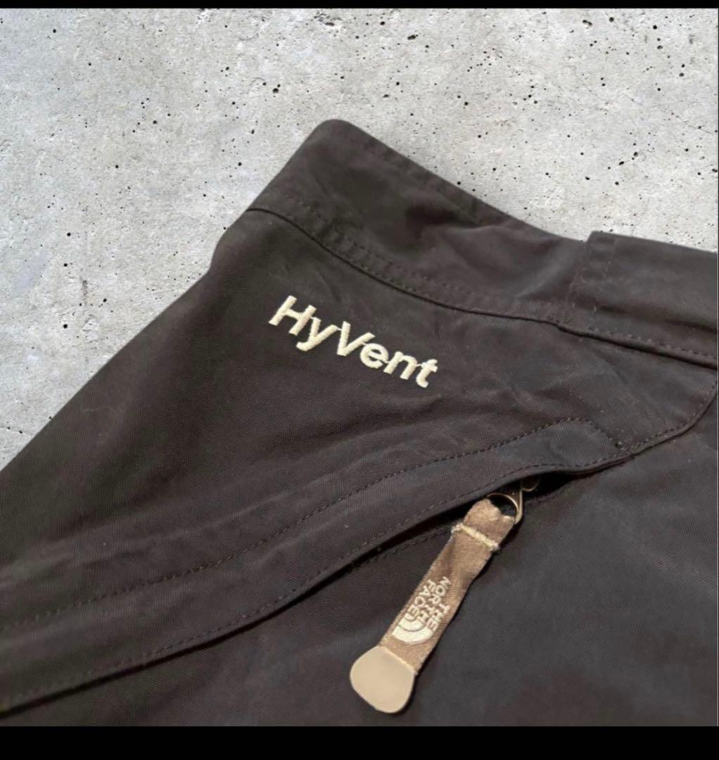 〈ザ・ノースフェイス〉スキー　スノボーパンツ　L 黒　ハイベント　刺繍ロゴ　k