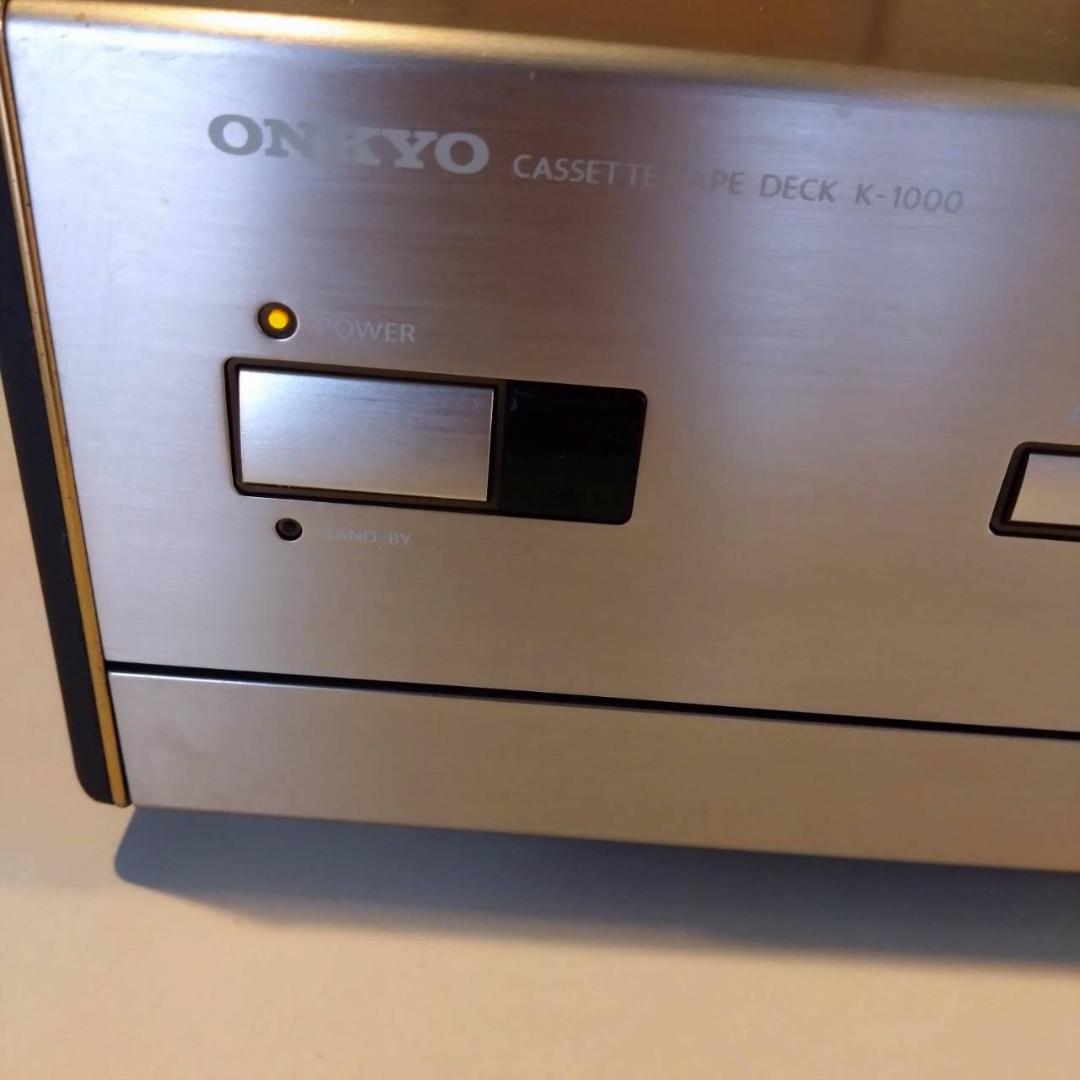 ＯＮＫＹＯ　オンキョー　カセットテープデッキ　Ｋ－１０００
