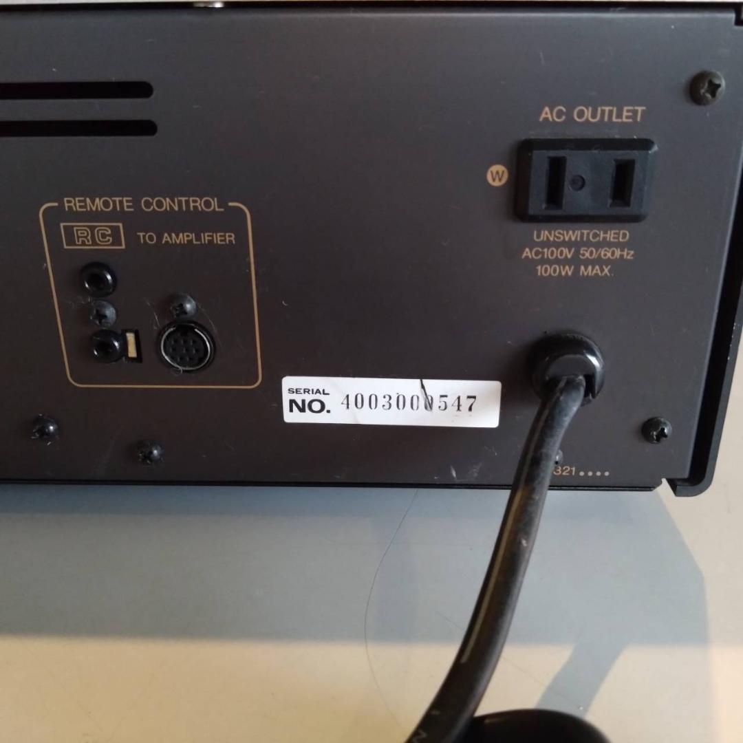 ＯＮＫＹＯ　オンキョー　カセットテープデッキ　Ｋ－１０００