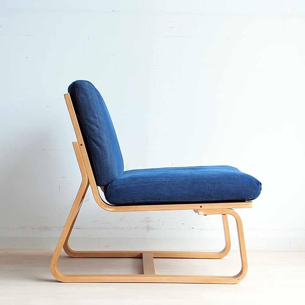 無印良品/MUJI ソファチェア デニム B ZR24191