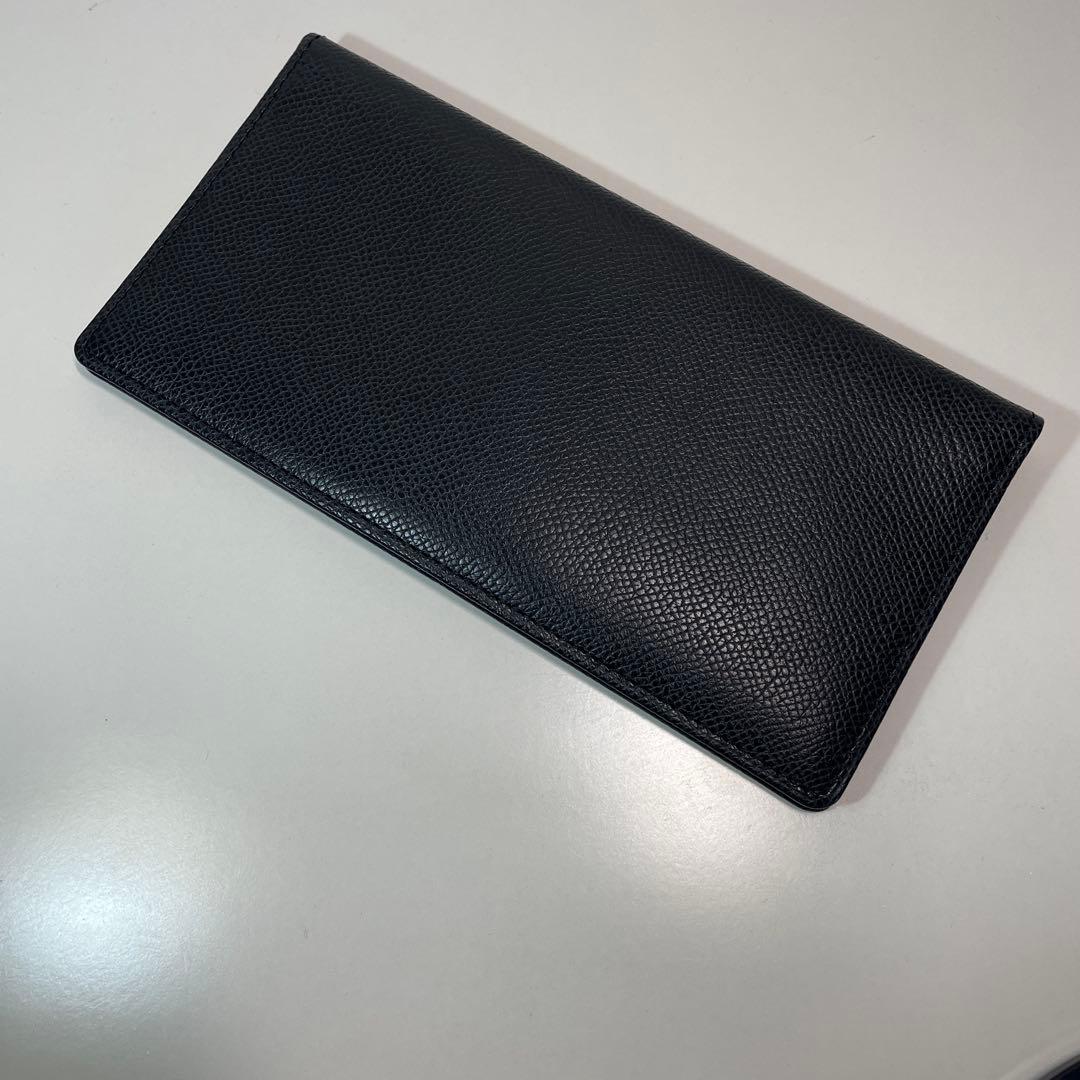 新品 鎌倉シャツ 本革 長財布 黒 ビジネス向け （箱キズあり）