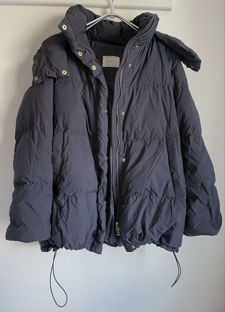 イエナ　IÉNA リサイクルダウンショートコート　38 黒