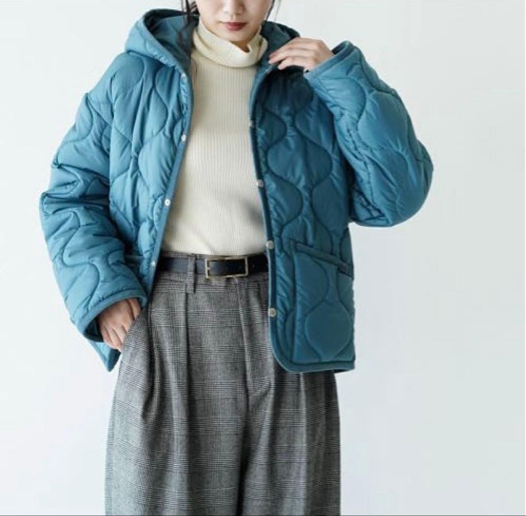 ラベンハム LAVENHAM ビッグキルト クレイドン フードジャケット