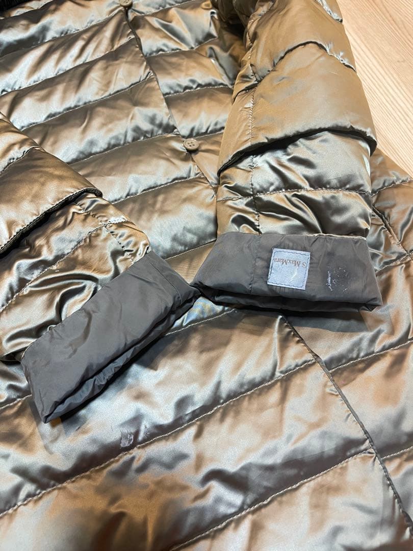 最終値下げ!！　S Max Mara マックスマーラ　リバーシブルダウンコート